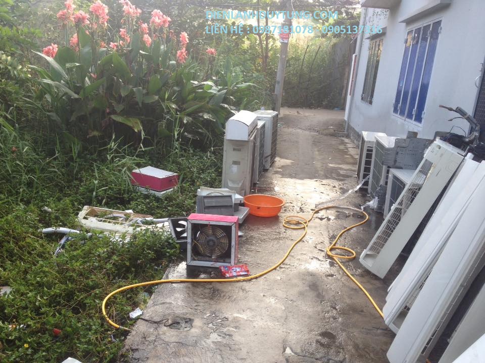 Vệ sinh máy lạnh nhà bè