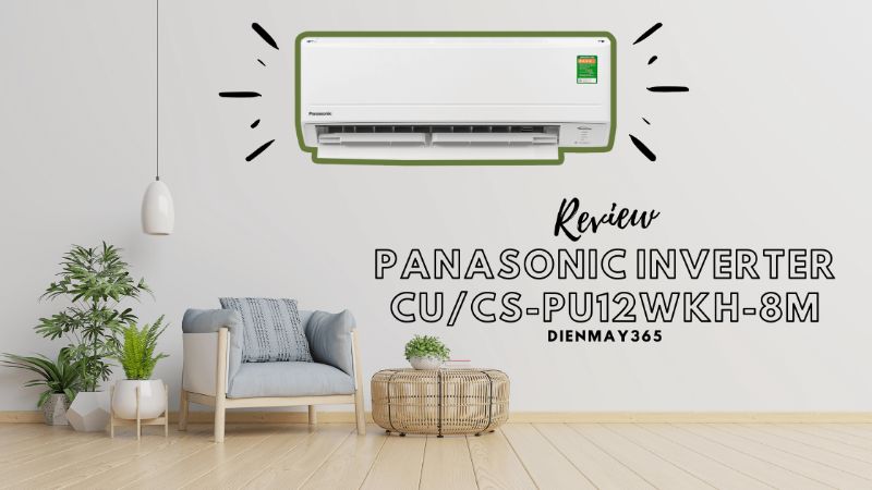 Panasonic Inverter 1.5 HP CU/CS-PU12WKH-8M