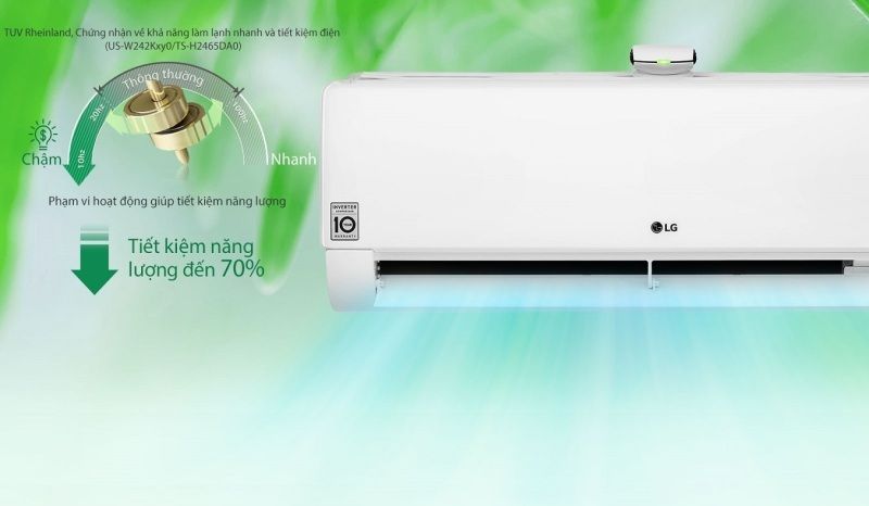 LG Inverter 1.5 HP V13ENH1 - 10 máy lạnh 1.5 ngựa