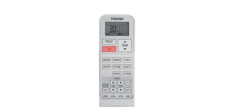 Cách chỉnh máy lạnh Toshiba