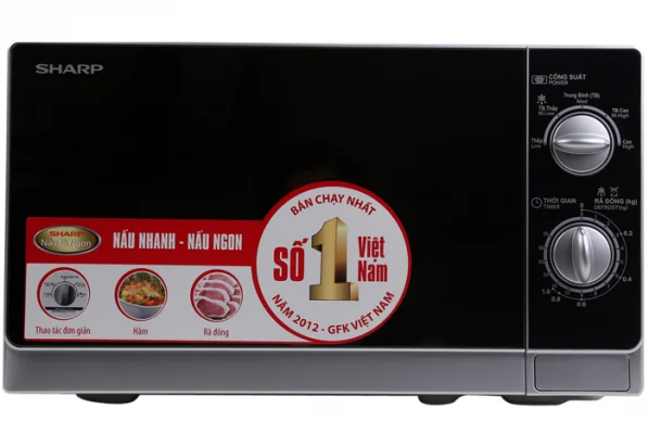 Hướng dẫn kiểm tra sửa lò vi sóng sharp tại nhà 2 Sửa lò vi sóng sharp