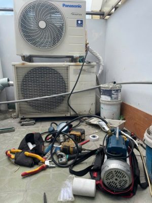 Bơm Gas Máy Lạnh Nhà Bè