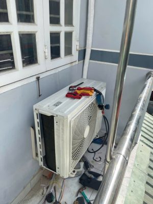 Máy lạnh không lạnh nhà bè